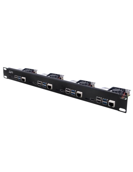 Support de serveur rack U1 pour Raspberry Pi 5
